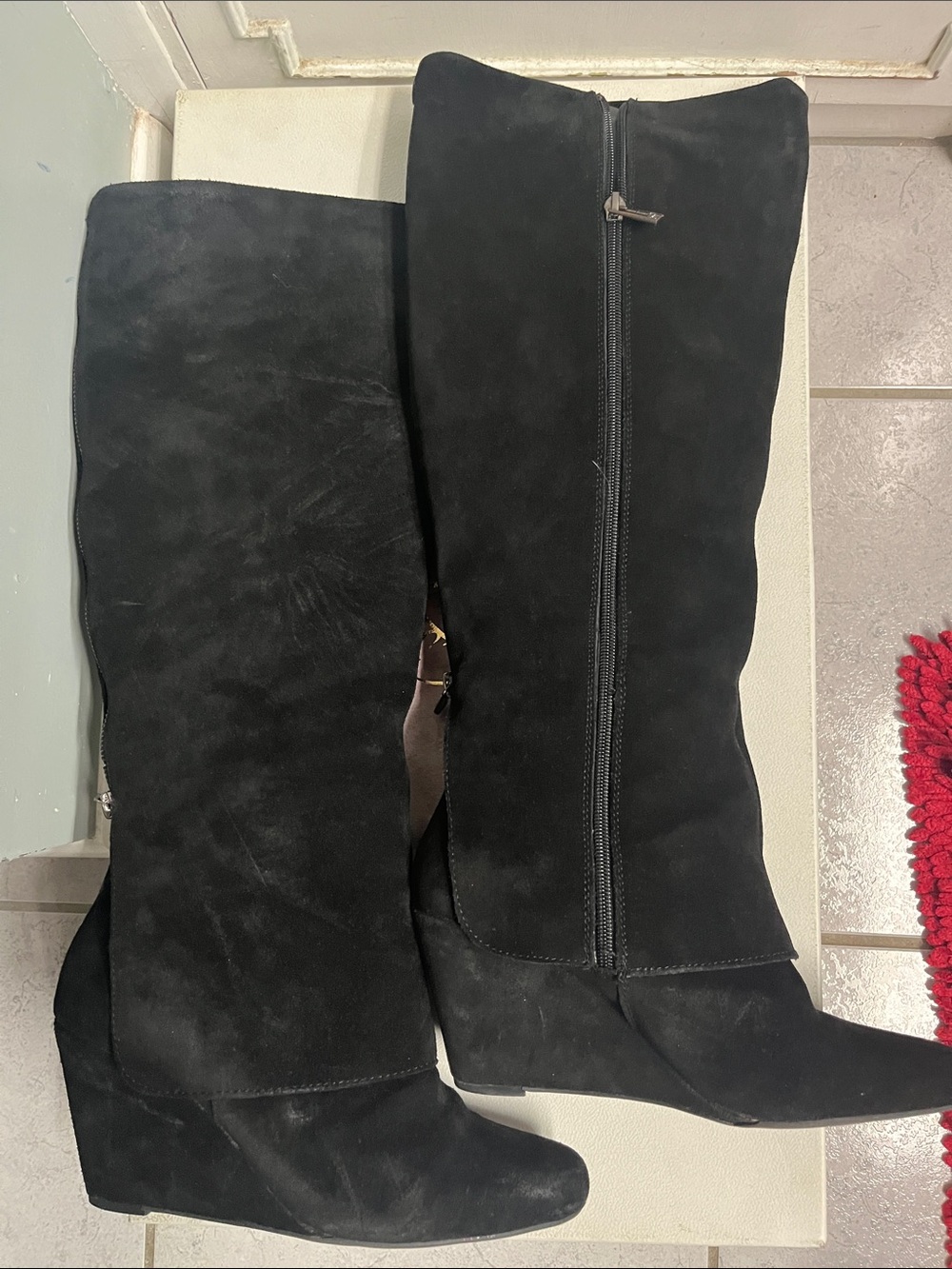 Jessica Simpson Suede Knee-High Women's Boots - Picture 3 of 10